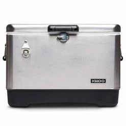 Igloo Coolers Igloo Legacy Stainless Steel 54 Quart Cooler 00050075