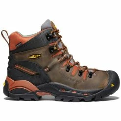 Keen Footwear Keen Men's Pittsburgh 6" Soft Toe Brown Waterproof Boots 1009709