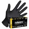 SAS Safety SAS Raven 7 Mil Disposable Nitrile Gloves Extra Strength - (Box Of 100) 66516