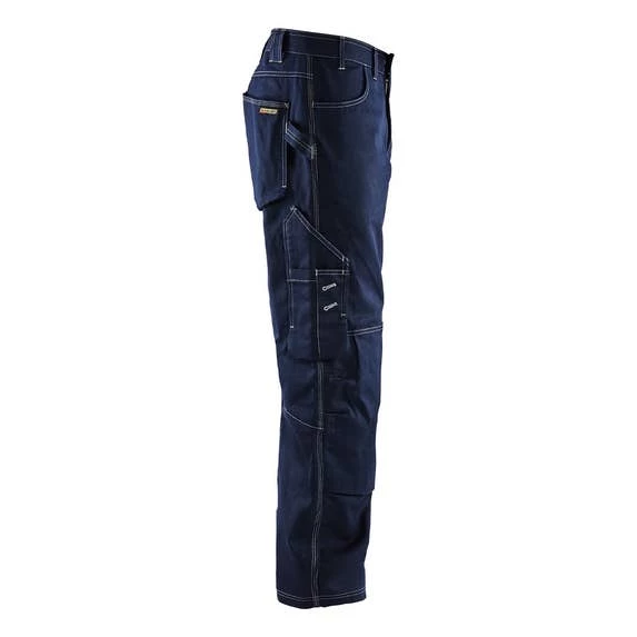 Blaklader Workwear Blaklader Navy Blue FR Pants Without Utility Pockets 167615508900 4 Blaklader Workwear Blaklader Navy Blue FR Pants Without Utility Pockets 167615508900 - Image 4