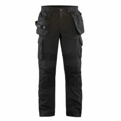 Blaklader Workwear Blaklader Black RipStop Pants With Nail Pockets 169113309900