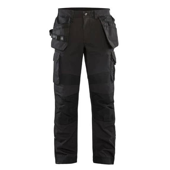 Blaklader Workwear Blaklader Black RipStop Pants With Nail Pockets 169113309900 1 Blaklader Workwear Blaklader Black RipStop Pants With Nail Pockets 169113309900