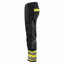 Blaklader Workwear Blaklader Black/Yellow Hi-Vis RipStop Pants 169713309933 -Confined Space Equipment Shop 169713309933 3