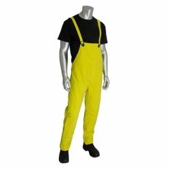 PIP Falcon Base 35 Jacket & Bibs 3-Piece Yellow Rainsuit .35MM PIP201-350 -Confined Space Equipment Shop 17789 2 vypnrabckttfzvym
