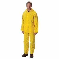 PIP Falcon Base 35 Jacket & Bibs 3-Piece Yellow Rainsuit .35MM PIP201-350 -Confined Space Equipment Shop 17789 4 irfjzbqze0aoymzg