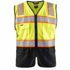 Blaklader Workwear Blaklader Kangaroo Mesh Utility Work Vest Cargo Pockets Class 2 Hi-Vis 313010543399 -Confined Space Equipment Shop 17970 1 lfyhmb5goz5tux9x