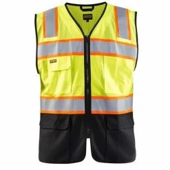 Blaklader Workwear Blaklader Kangaroo Mesh Utility Work Vest Cargo Pockets Class 2 Hi-Vis 313010543399 -Confined Space Equipment Shop 17970 myyfgjxv2lgdyirk