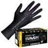 SAS Safety SAS Raven 7 Mil Disposable Nitrile Gloves Extra Strength - 12" Extended Cuff - (Box Of 50) 66577