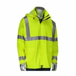 PIP VizAR ARC / FR ANSI Type R Class 3 Heavy Duty Waterproof Breathable Jacket PIP355-2500AR-LY -Confined Space Equipment Shop 21067 p2ppq3sqm84dvted