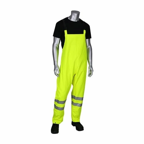 PIP Safety / West Chester PIP VizAR ARC / FR ANSI Type R Class E Heavy Duty Waterproof Breathable Bib 355-2501AR 3 XL PIP355-2501AR-LY 5 PIP Safety / West Chester PIP VizAR ARC / FR ANSI Type R Class E Heavy Duty Waterproof Breathable Bib 355-2501AR 3 XL PIP355-2501AR-LY - Image 5