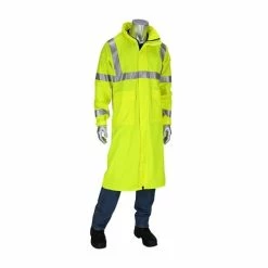 PIP Safety / West Chester PIP VizAR ARC / FR ANSI Type R Class 3 Value All Purpose 48 Raincoat 355-2505AR" Medium PIP355-2505AR-LY