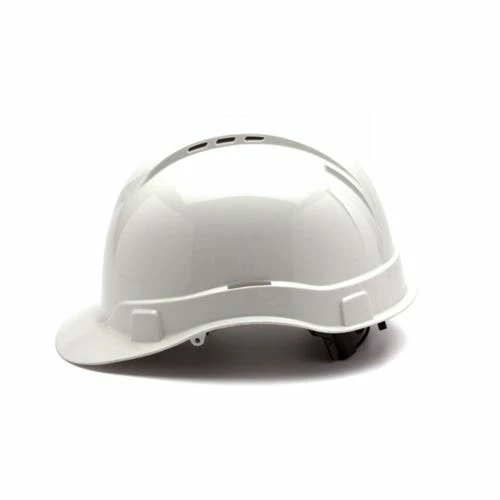Pyramex Safety Pyramex Ridgeline Cap Style Hard Hat White Class C Vented HP44110V 2 Pyramex Safety Pyramex Ridgeline Cap Style Hard Hat White Class C Vented HP44110V - Image 2