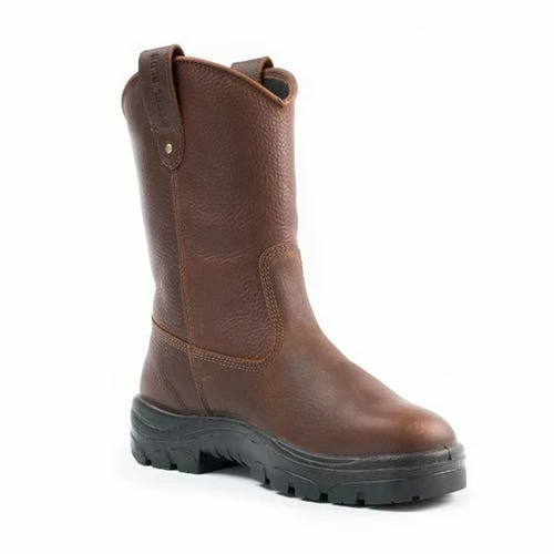 Steel Blue Work Boots Steel Blue Heeler Wellington Style Safety Boots W/ Steel Toe Cap - Wide Fit 812915W-OAK 3 Steel Blue Work Boots Steel Blue Heeler Wellington Style Safety Boots W/ Steel Toe Cap - Wide Fit 812915W-OAK - Image 3