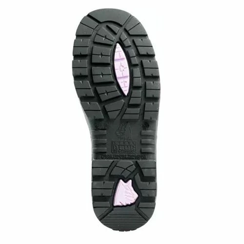 Steel Blue Work Boots Steel Blue Ladies Parkes Zip Safety Boots W/ Steel Toe Cap - Wide Fit 812898W-BLK 5 Steel Blue Work Boots Steel Blue Ladies Parkes Zip Safety Boots W/ Steel Toe Cap - Wide Fit 812898W-BLK - Image 5