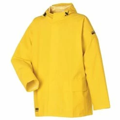 Helly Hansen Mandal Jacket Light Yellow PVC Coated Polyester Waterproof - 70129-310-OPT -Confined Space Equipment Shop 22635 cbnybbwgtevpg72e