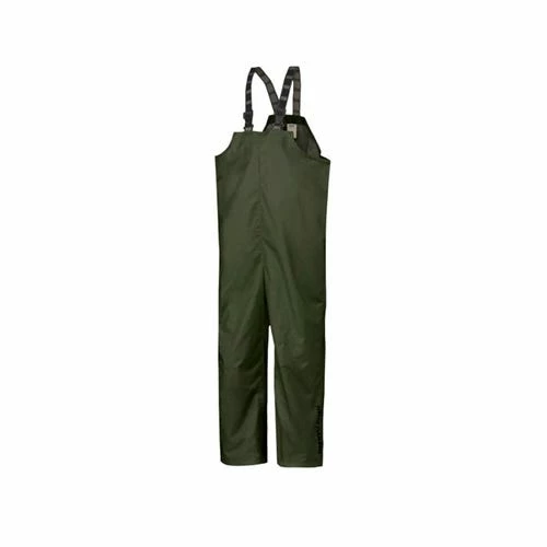Helly Hansen Mandal Bib Army Green PVC Coated Polyester Waterproof - 70529-480-OPT 1 Helly Hansen Mandal Bib Army Green PVC Coated Polyester Waterproof - 70529-480-OPT