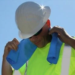 PIP Safety / West Chester PIP Blue Evaporate EZ Cooling Towel (SINGLE) 13X31" 396-602-B -Confined Space Equipment Shop 23125 2 mwxhsjcjhqdrknfs