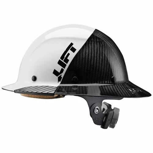 Lift Safety Lift DAX Fifty 50 Carbon Fiber Full Brim Hard Hat (Black/White) HDF50C-19WC 1 Lift Safety Lift DAX Fifty 50 Carbon Fiber Full Brim Hard Hat (Black/White) HDF50C-19WC