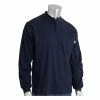 PIP Safety / West Chester PIP AR/FR Navy Blue Long Sleeve Henley 385-FRHN-NV Medium PIP385-FRHN-(NV)