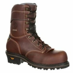 Georgia Boots Georgia Boot AMP LT Logger Men's Composite Toe Waterproof Work Boots GB00236