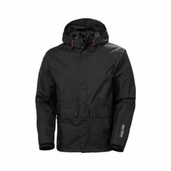 Helly Hansen Manchester Rain Jacket - Black 70127-990-OPT