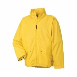 Helly Hansen Voss Waterproof PU Rain Jacket - Yellow 70180-310-OPT