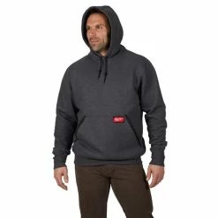 Milwaukee Tools Milwaukee Heavy Duty Pullover Hoodie - Gray 350G -Confined Space Equipment Shop 24338 4 p8p7wletpfjdaja9