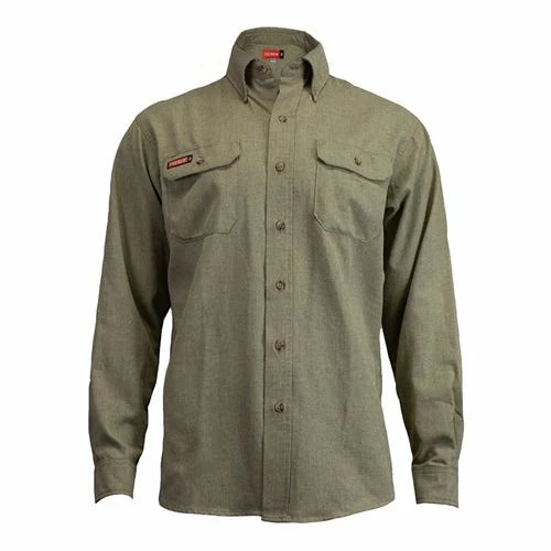 DriFire Men's TecGen FR Tan Work Shirt NSA-TCG011202 3 DriFire Men's TecGen FR Tan Work Shirt NSA-TCG011202 - Image 3