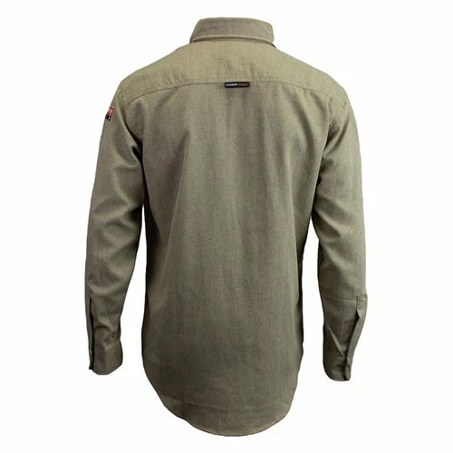 DriFire Men's TecGen FR Tan Work Shirt NSA-TCG011202 4 DriFire Men's TecGen FR Tan Work Shirt NSA-TCG011202 - Image 4
