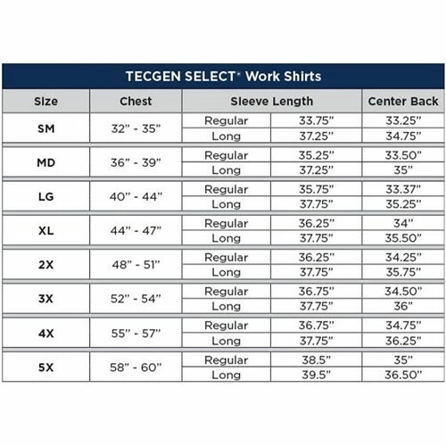 DriFire Men's TecGen FR Navy Blue Work Shirt NSA-TCG011602 5 DriFire Men's TecGen FR Navy Blue Work Shirt NSA-TCG011602 - Image 5