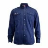 DriFire Men's TecGen FR Navy Blue Work Shirt NSA-TCG011602