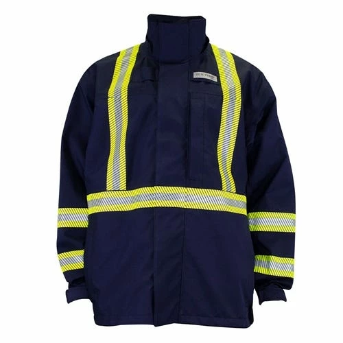 DriFire HydroFlash FR Foul Weather Navy Blue Jacket NSA-HYDROFLASHJ-N 1 DriFire HydroFlash FR Foul Weather Navy Blue Jacket NSA-HYDROFLASHJ-N