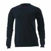 DriFire FR Lightweight Navy Blue Long Sleeve T-Shirt NSA-DF2-CM-446LS-NB