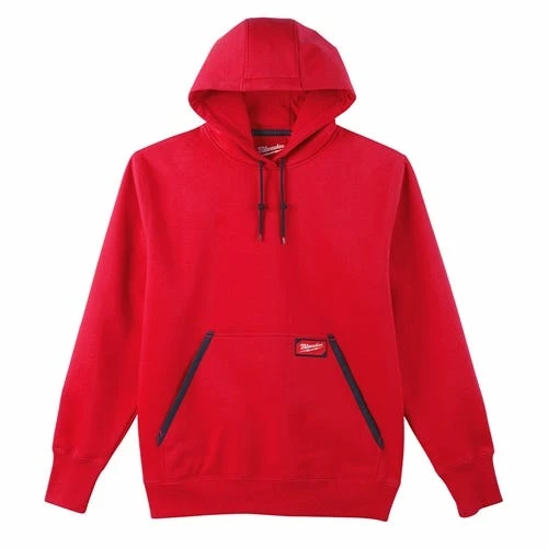 Milwaukee Tools Milwaukee Heavy Duty Pullover Hoodie - Red 350R 1 Milwaukee Tools Milwaukee Heavy Duty Pullover Hoodie - Red 350R