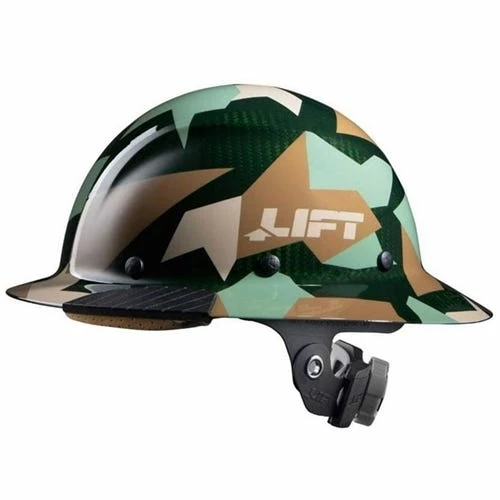 Lift Safety Lift DAX Carbon Fiber Full Brim Hard Hat (Jungle Camo) HDC-20CJ 1 Lift Safety Lift DAX Carbon Fiber Full Brim Hard Hat (Jungle Camo) HDC-20CJ