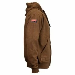 DriFire Men's TecGen FR Brown Tacoma Heavyweight Front Zip Hoodie NSA-C21IB12 -Confined Space Equipment Shop 25122 2 wkridvuw2cf3keay