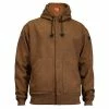 DriFire Men's TecGen FR Brown Tacoma Heavyweight Front Zip Hoodie NSA-C21IB12