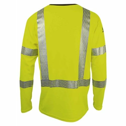 DriFire Vizable FR Hi-Vis Dual Hazard Long Sleeve Hybrid T-shirt NSA-TEEY2LSHC301 4 DriFire Vizable FR Hi-Vis Dual Hazard Long Sleeve Hybrid T-shirt NSA-TEEY2LSHC301 - Image 4