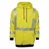 DriFire FR Hi-Vis Front Zip Sweatshirt NSA-DF2-AX3-277-HD-HY
