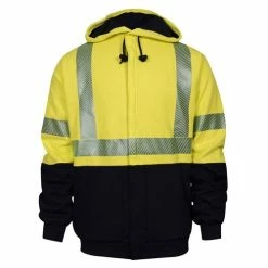 DriFire Vizable FR Hybrid Deluxe Front Zip Sweatshirt NSA-C21HC08C3