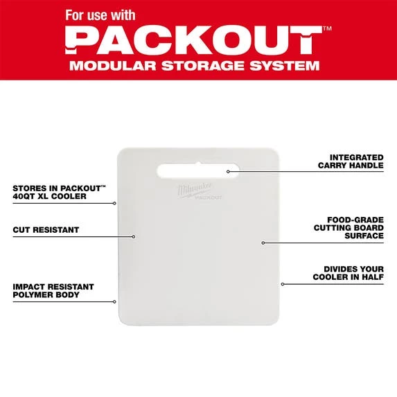 Milwaukee Tools Milwaukee Divider For Packout XL Cooler 48-22-8041 2 Milwaukee Tools Milwaukee Divider For Packout XL Cooler 48-22-8041 - Image 2
