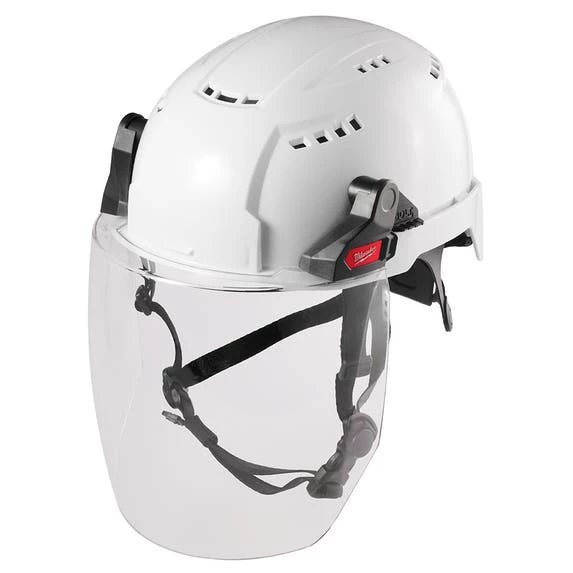 Milwaukee Tools Milwaukee BOLT™ Full Face Shield - Clear Dual Coat Lens (No Brim) 48-73-1421 1 Milwaukee Tools Milwaukee BOLT™ Full Face Shield - Clear Dual Coat Lens (No Brim) 48-73-1421