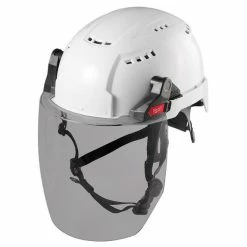 Milwaukee Tools Milwaukee BOLTâ„¢ Full Face Shield - Gray Dual Coat Lens (No Brim) 48-73-1426