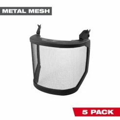 Milwaukee Tools Milwaukee 5pk Mesh Shield Replacement (No-brim Helmet Only Mount) 48-73-1434