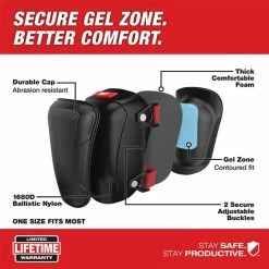 Milwaukee Tools Milwaukee Hard Cap Gel Knee Pads 48-73-6010 7 Milwaukee Tools Milwaukee Hard Cap Gel Knee Pads 48-73-6010 -Confined Space Equipment Shop 48 73 6010 3