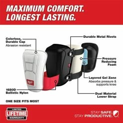 Milwaukee Tools Milwaukee Non-Marring Performance Knee Pads 48-73-6040 7 Milwaukee Tools Milwaukee Non-Marring Performance Knee Pads 48-73-6040 -Confined Space Equipment Shop 48 73 6040 3