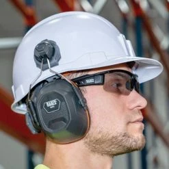Klein Tools Hard Hat Earmuffs For Cap Style And Safety Helmets 60532 13 Klein Tools Hard Hat Earmuffs For Cap Style And Safety Helmets 60532 -Confined Space Equipment Shop 60532 app2