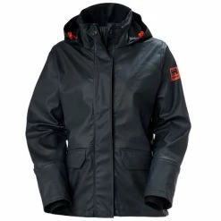 Helly Hansen Women's Luna Navy Blue Waterproof Rain Jacket 70286-590