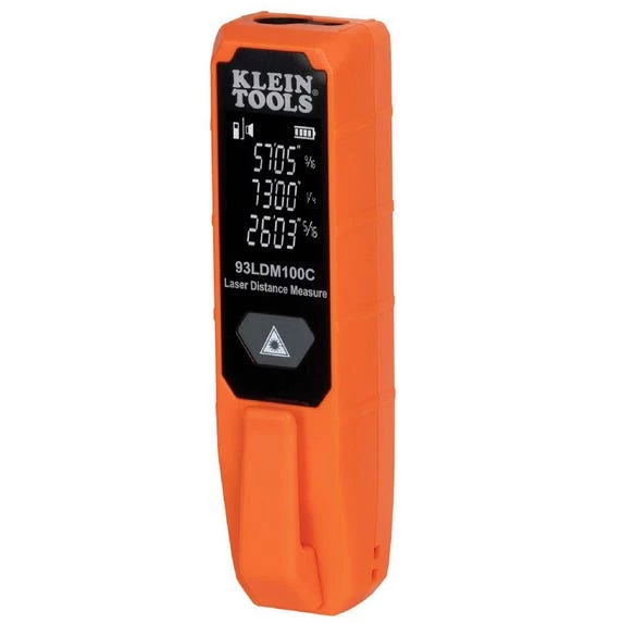 Klein Tools Klein 100' Compact Laser Distance Measure 93LDM100C 2 Klein Tools Klein 100' Compact Laser Distance Measure 93LDM100C - Image 2