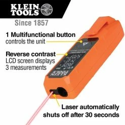 Klein Tools Klein 100' Compact Laser Distance Measure 93LDM100C 8 Klein Tools Klein 100' Compact Laser Distance Measure 93LDM100C -Confined Space Equipment Shop 93ldm100c 2